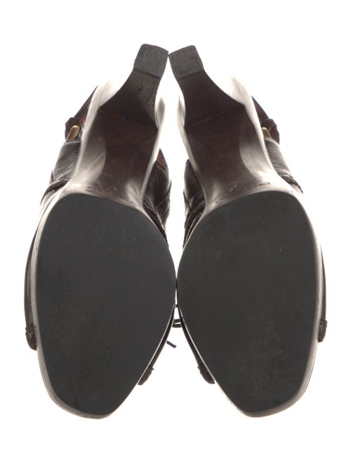 Derek Lam Leather Cutout Accent Slingback Pumps