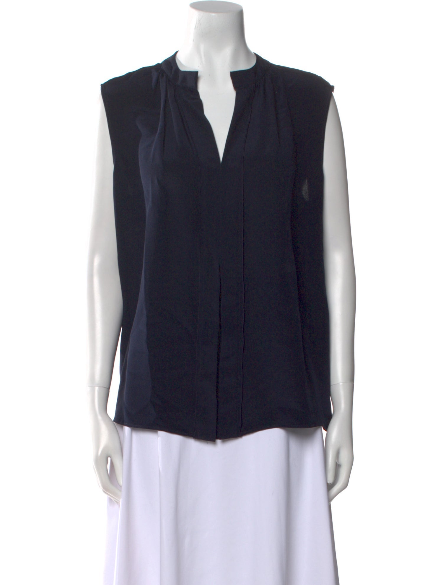 Derek Lam Silk V-Neck Blouse