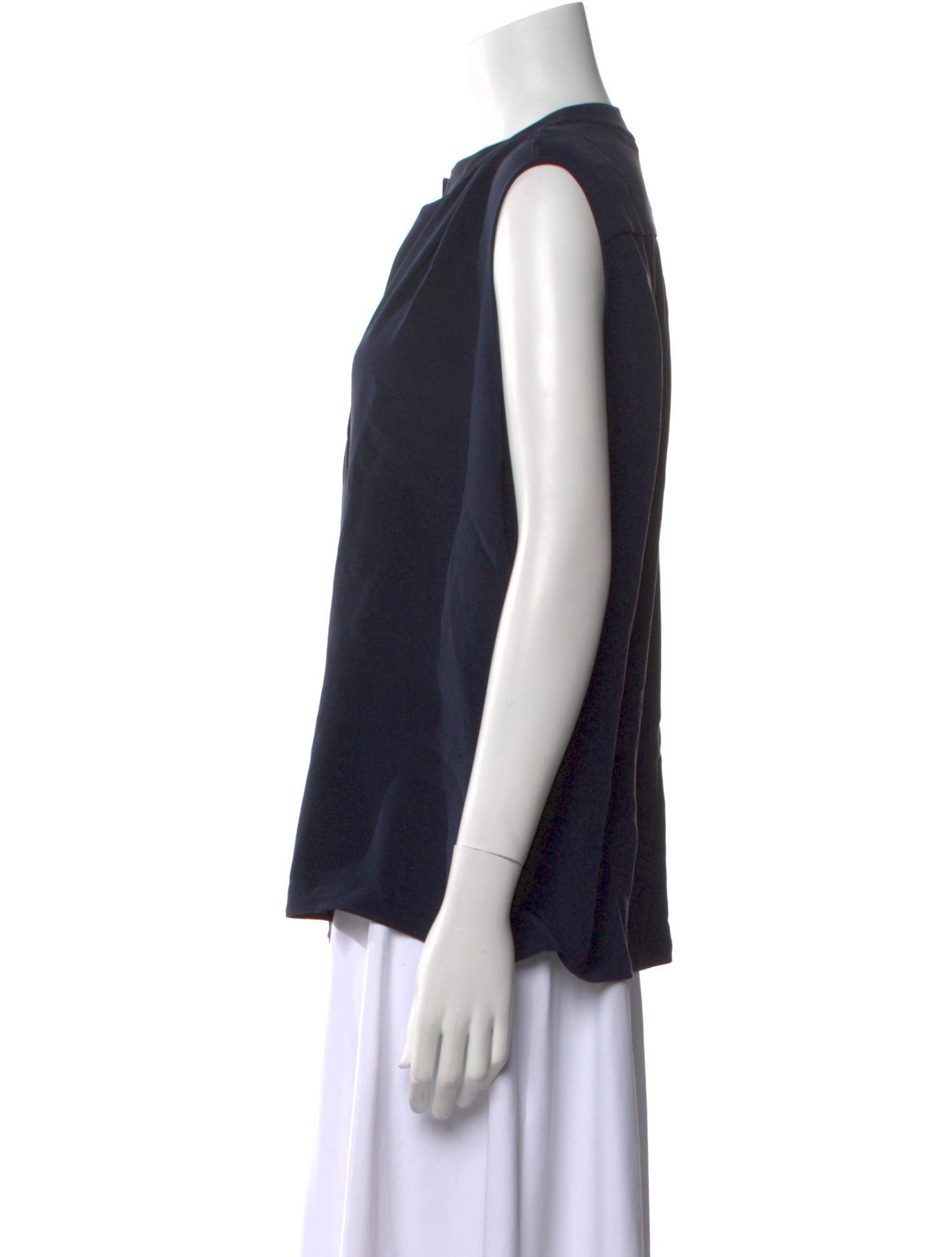 Derek Lam Silk V-Neck Blouse