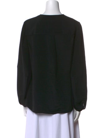 Derek Lam Silk V-Neck Blouse
