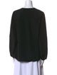 Derek Lam Silk V-Neck Blouse