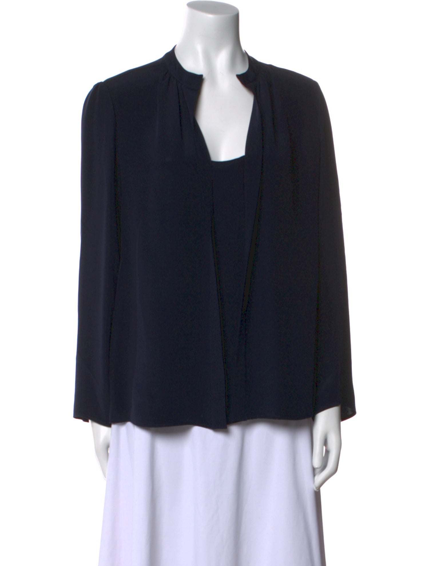Derek Lam Silk V-Neck Blouse