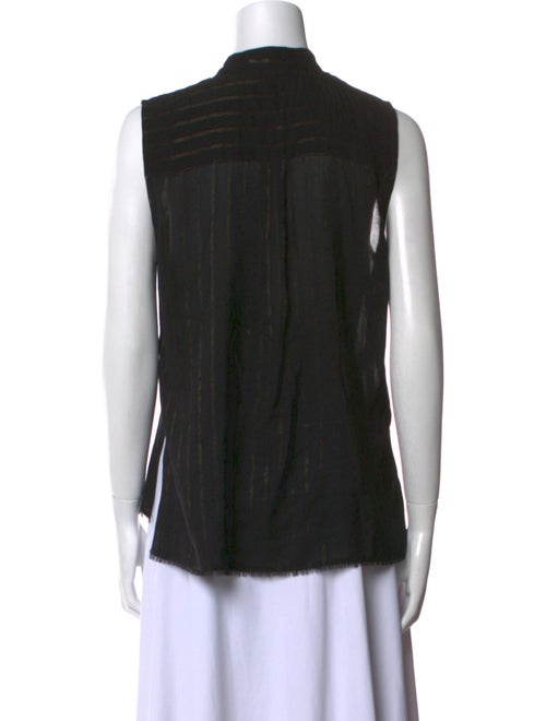 Derek Lam Tie Neck Sleeveless Top