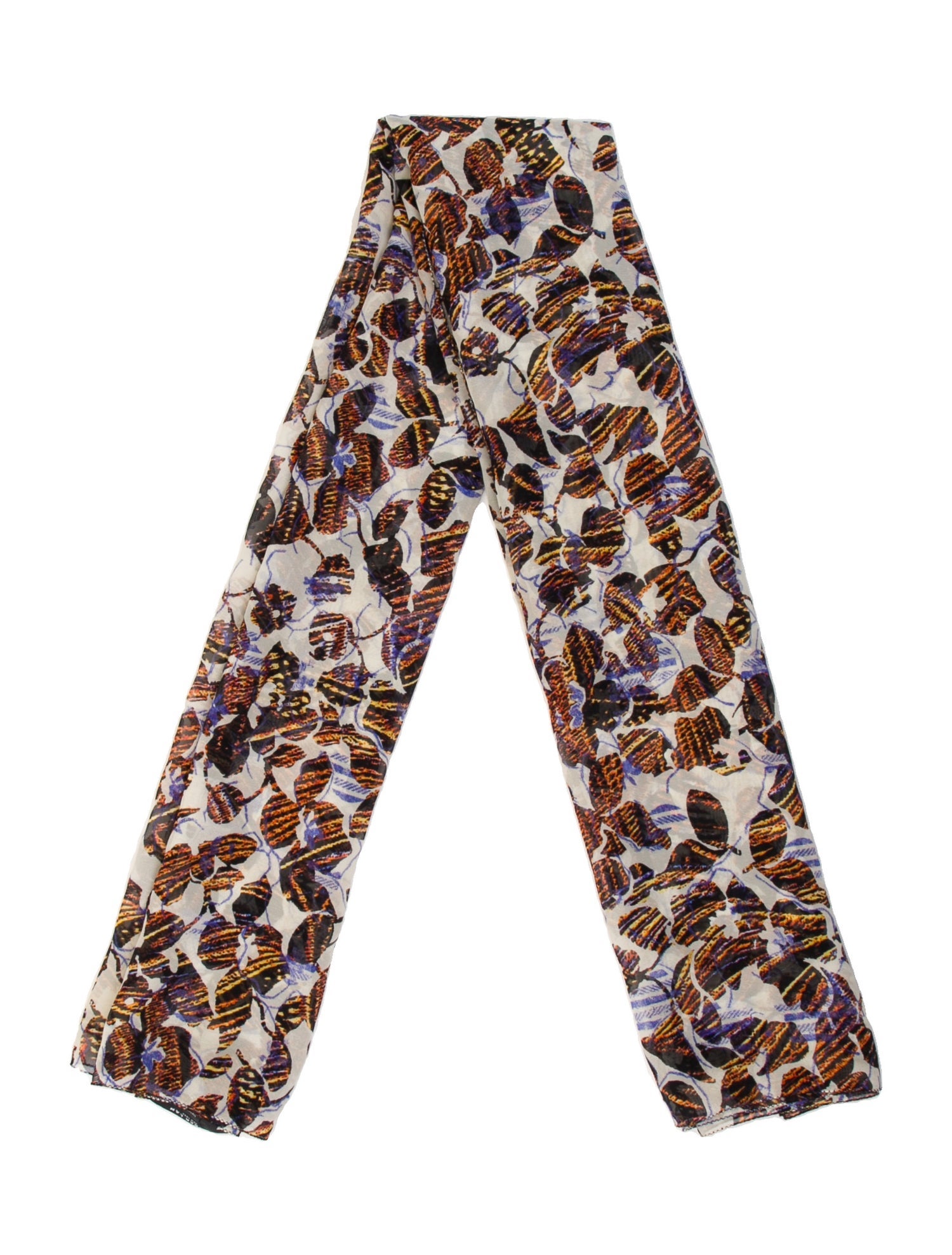 Derek Lam Silk Printed Scarf