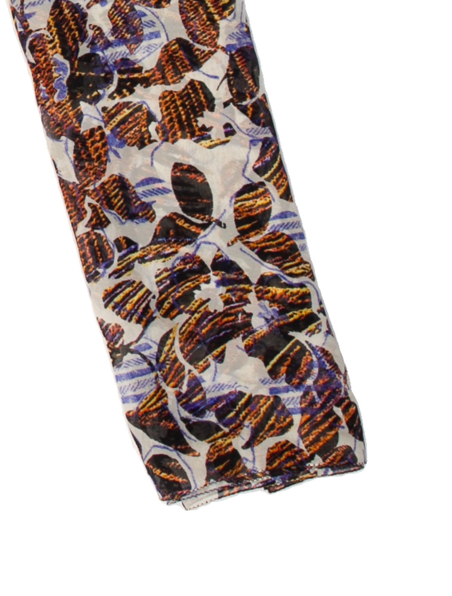 Derek Lam Silk Printed Scarf