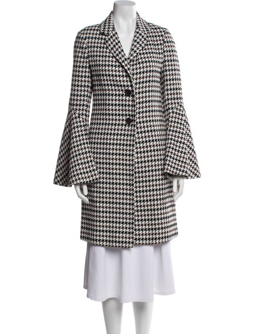 Derek Lam Houndstooth Print Coat