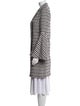 Derek Lam Houndstooth Print Coat