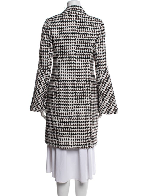 Derek Lam Houndstooth Print Coat