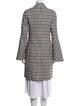 Derek Lam Houndstooth Print Coat