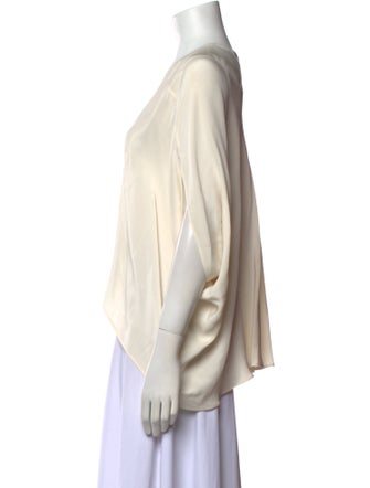 Derek Lam Silk V-Neck Blouse