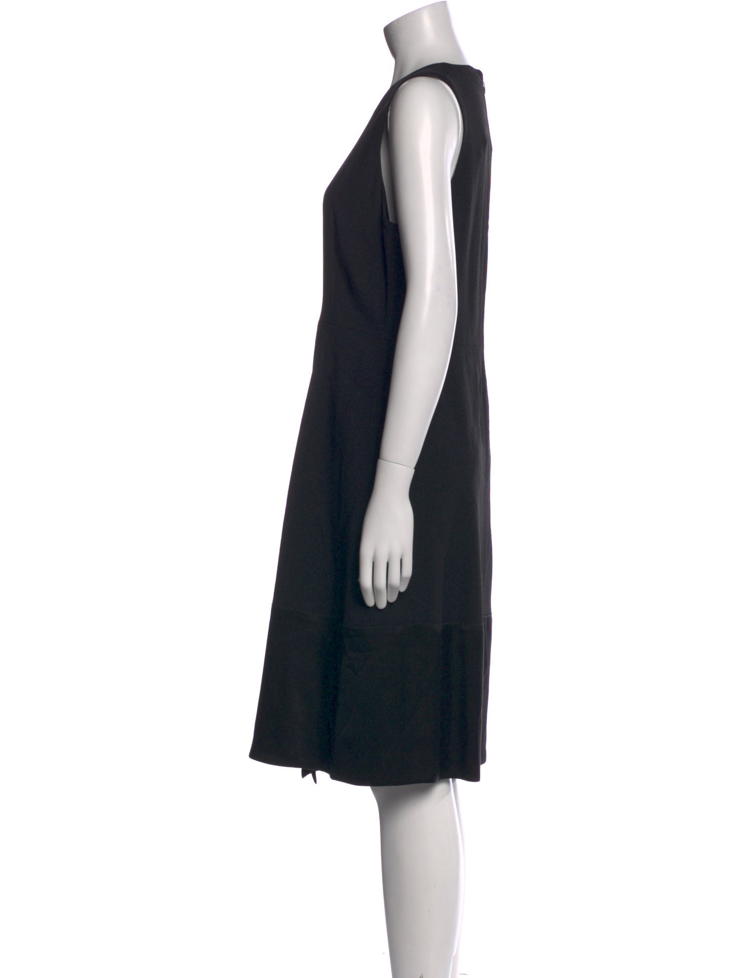 Derek Lam V-Neck Knee-Length Dress