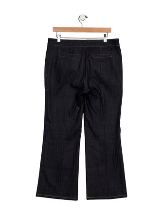 Derek Lam Mid-Rise Wide Leg Jeans