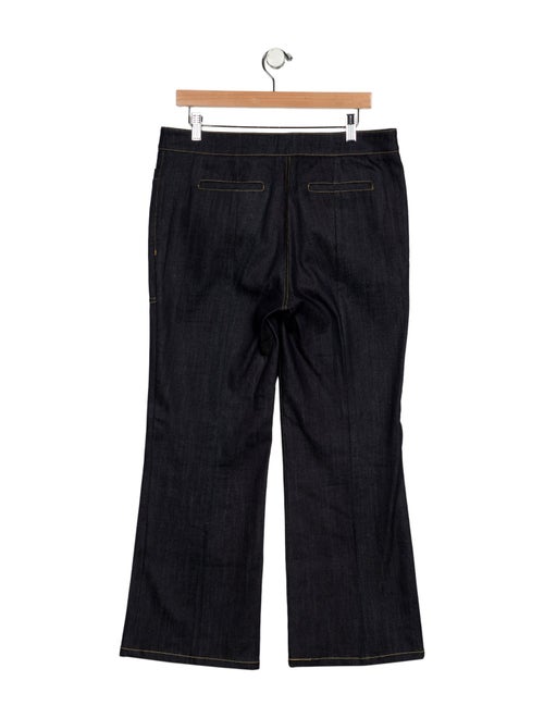 Derek Lam Mid-Rise Wide Leg Jeans