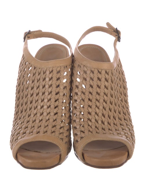 Derek Lam Leather Slingback Sandals