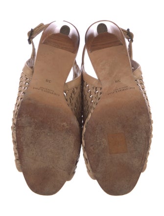 Derek Lam Leather Slingback Sandals