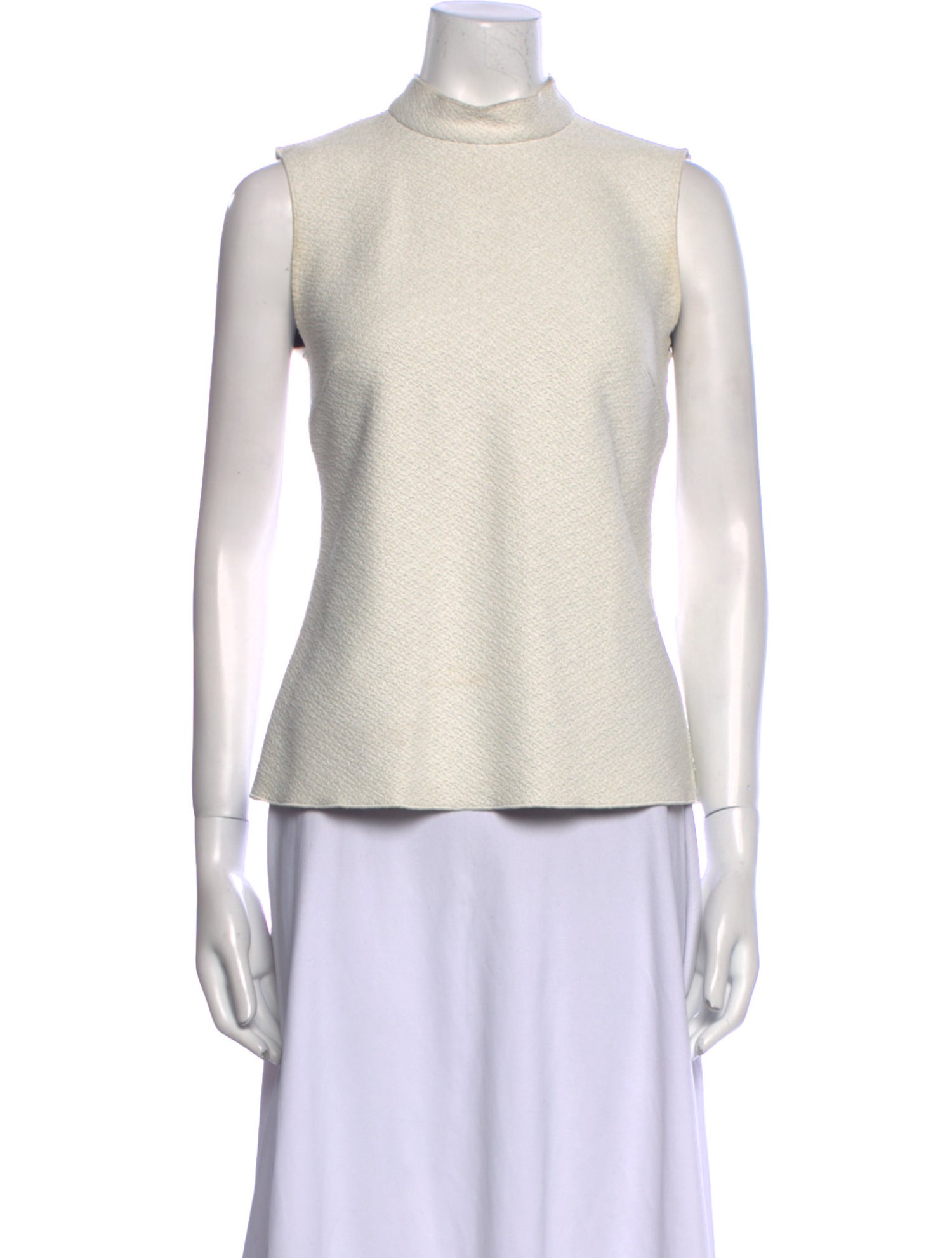 Derek Lam Turtleneck Sleeveless Top