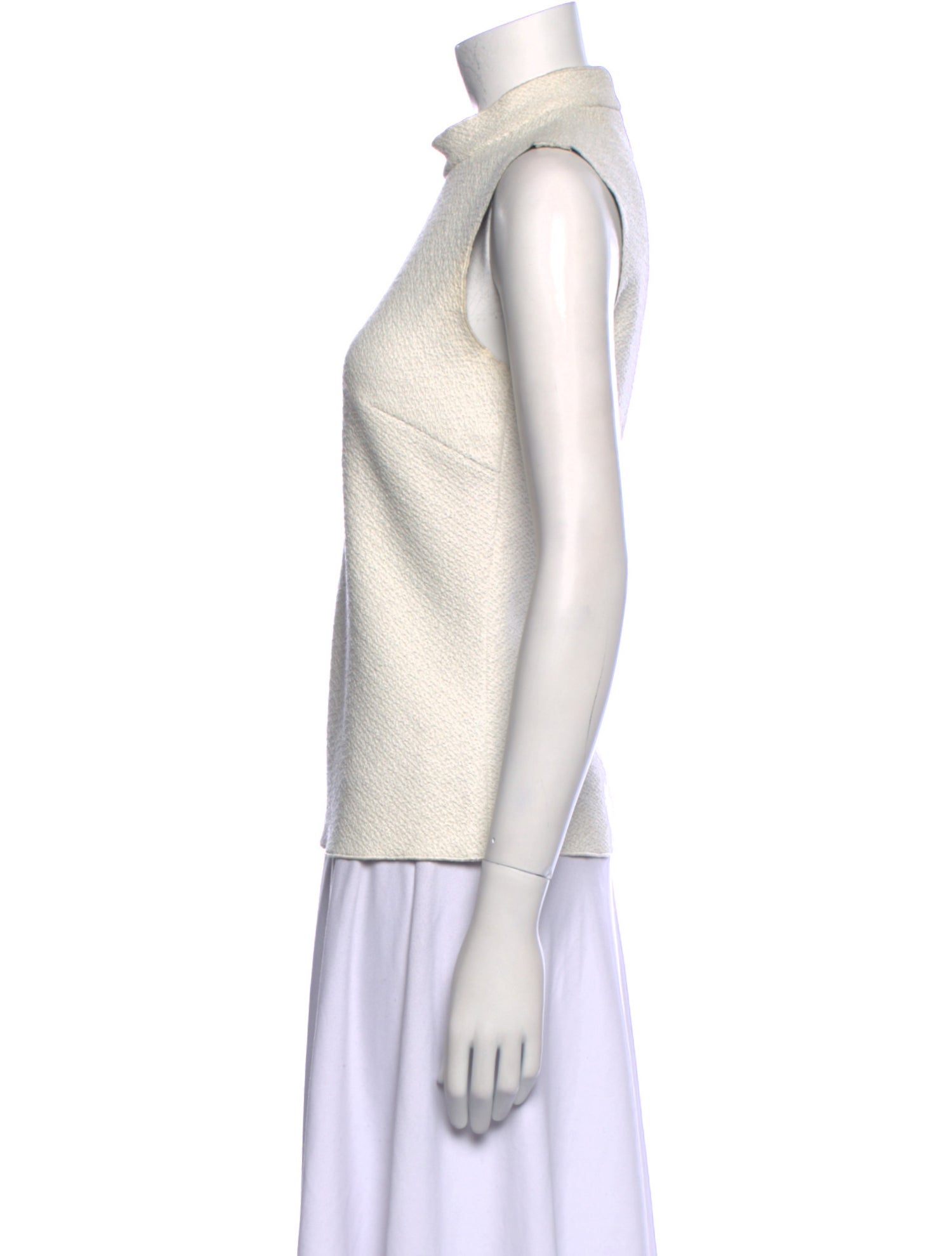 Derek Lam Turtleneck Sleeveless Top