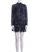 Derek Lam Silk Polka Dot Print Dress Set