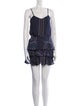 Derek Lam Silk Polka Dot Print Dress Set