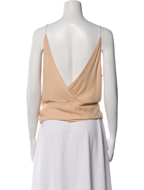 Derek Lam Silk V-Neck Crop Top