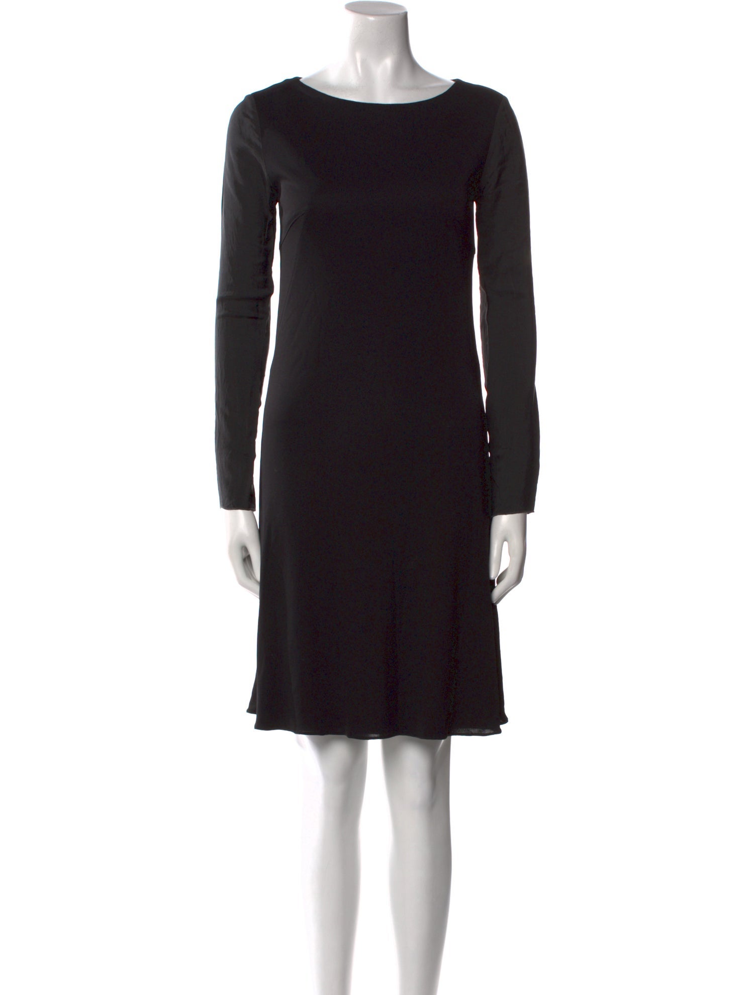 Derek Lam Bateau Neckline Mini Dress