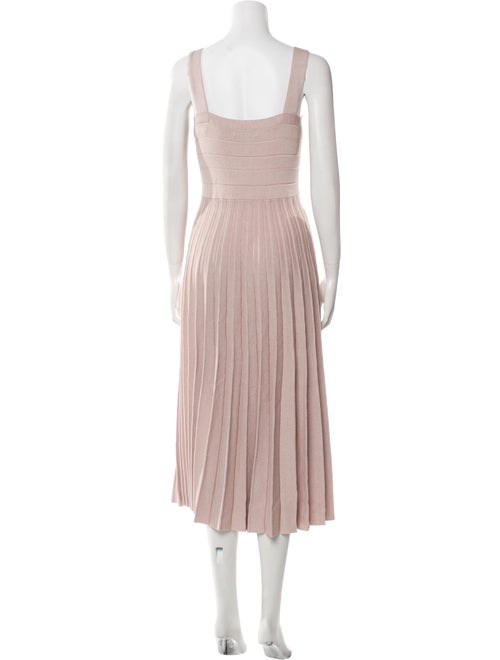 Derek Lam Square Neckline Midi Length Dress