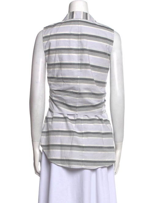 Derek Lam Striped Sleeveless Top