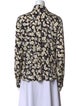 Derek Lam Silk Printed Button-Up Top