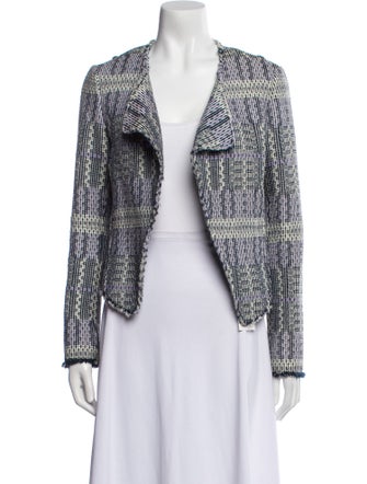 Derek Lam 10 Crosby Tweed Pattern Evening Jacket