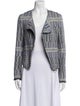 Derek Lam 10 Crosby Tweed Pattern Evening Jacket