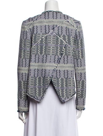 Derek Lam 10 Crosby Tweed Pattern Evening Jacket