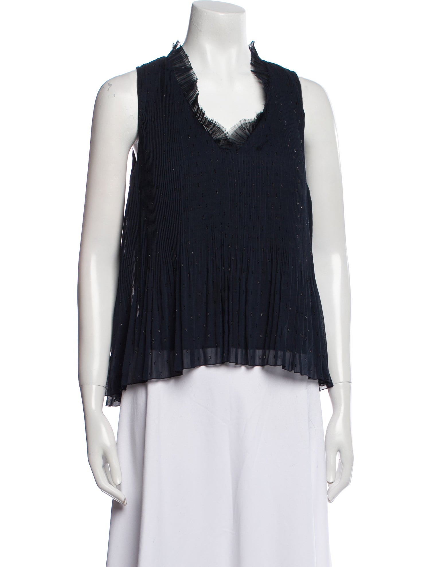 Derek Lam V-Neck Sleeveless Top
