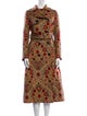 Derek Lam Floral Print Trench Coat
