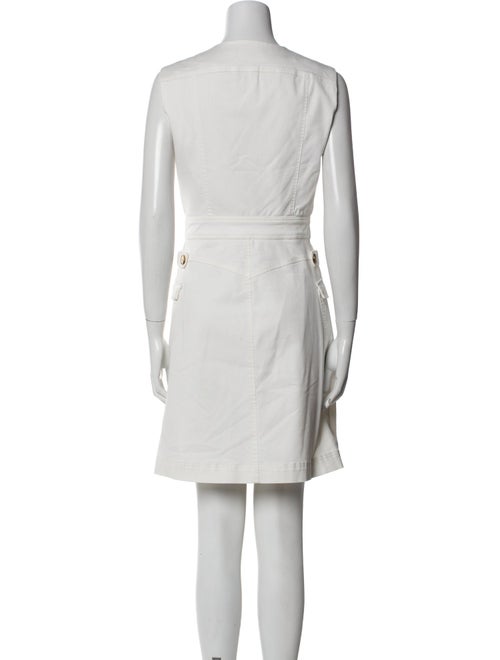 Derek Lam V-Neck Mini Dress