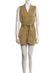 Derek Lam V-Neck Romper