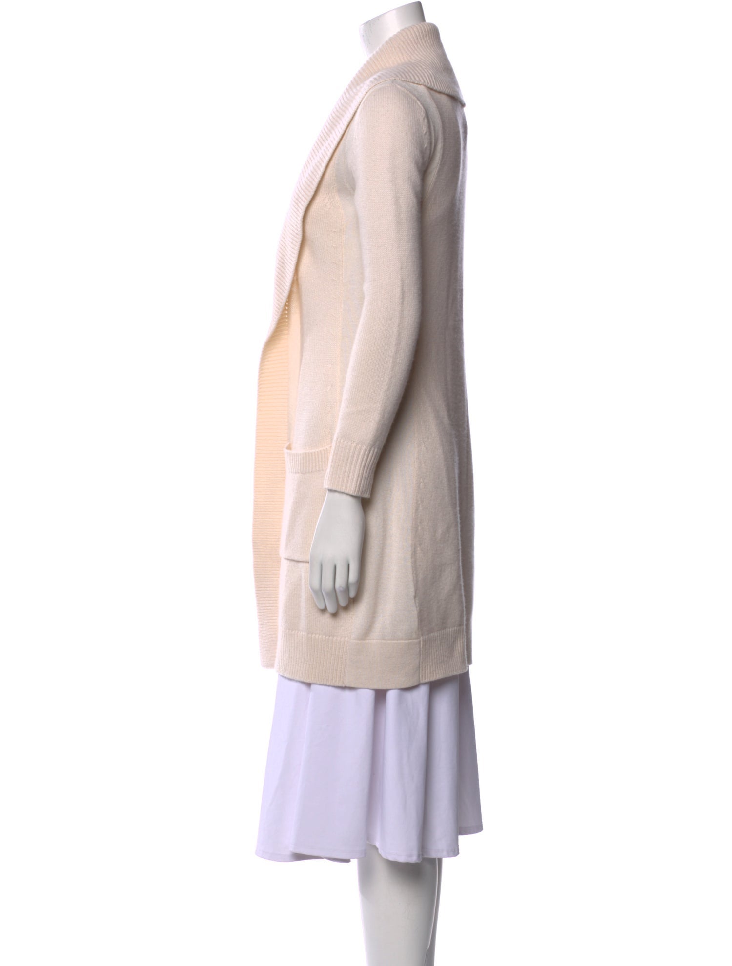 Derek Lam Cashmere Open Front Sweater