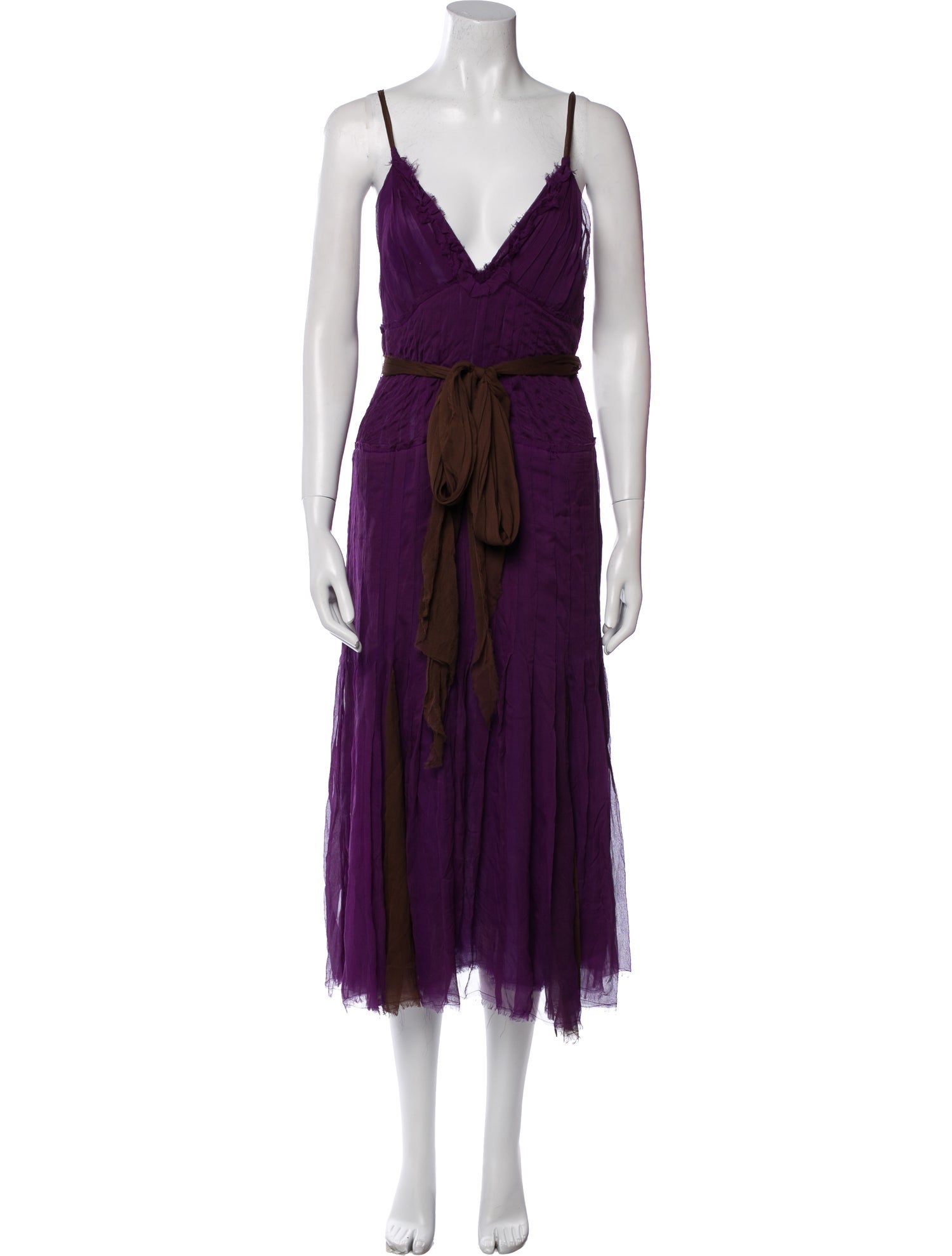 Derek Lam Silk Long Dress
