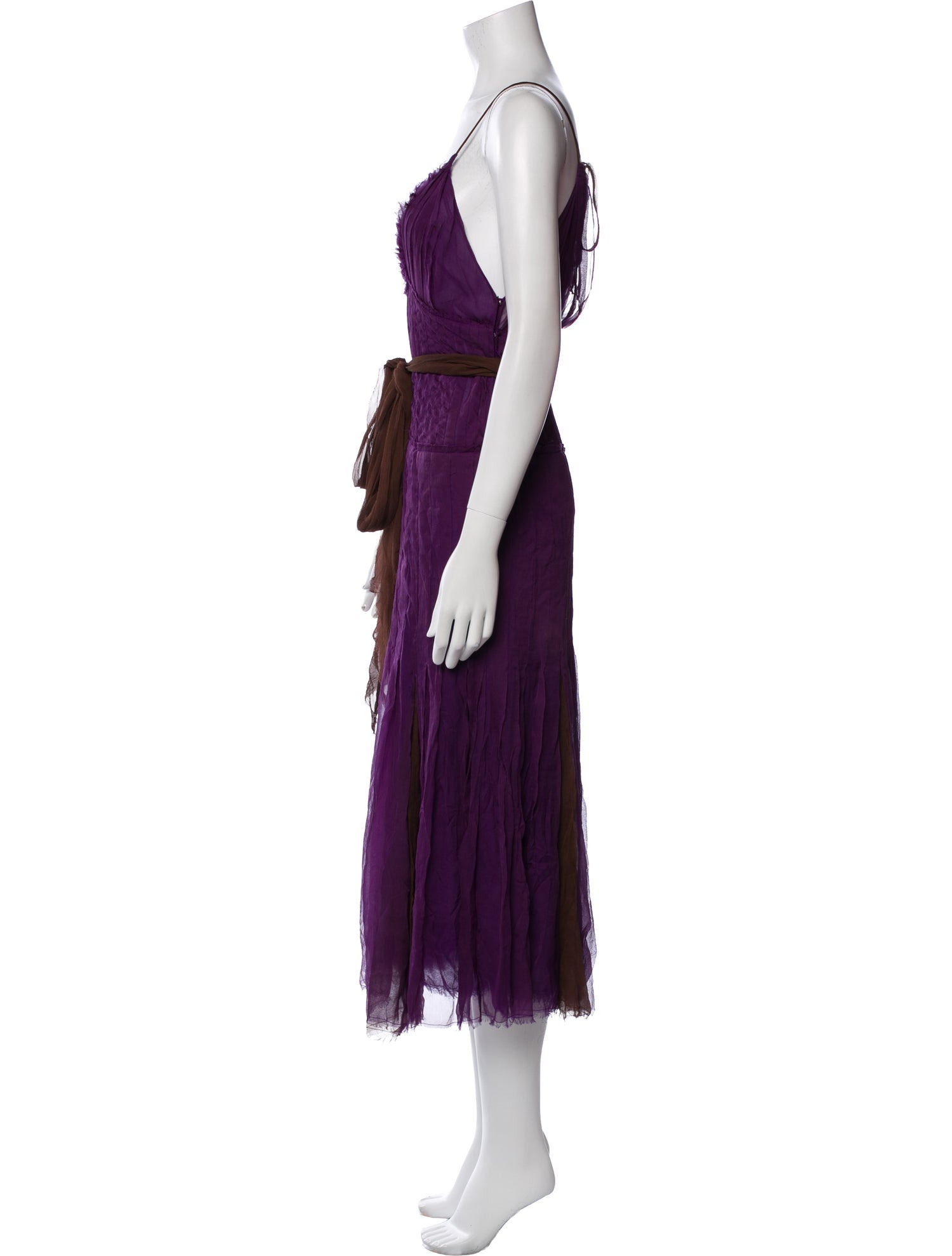 Derek Lam Silk Long Dress