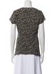 Derek Lam Silk Printed Top