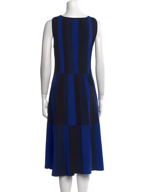 Derek Lam Striped Midi Length Dress
