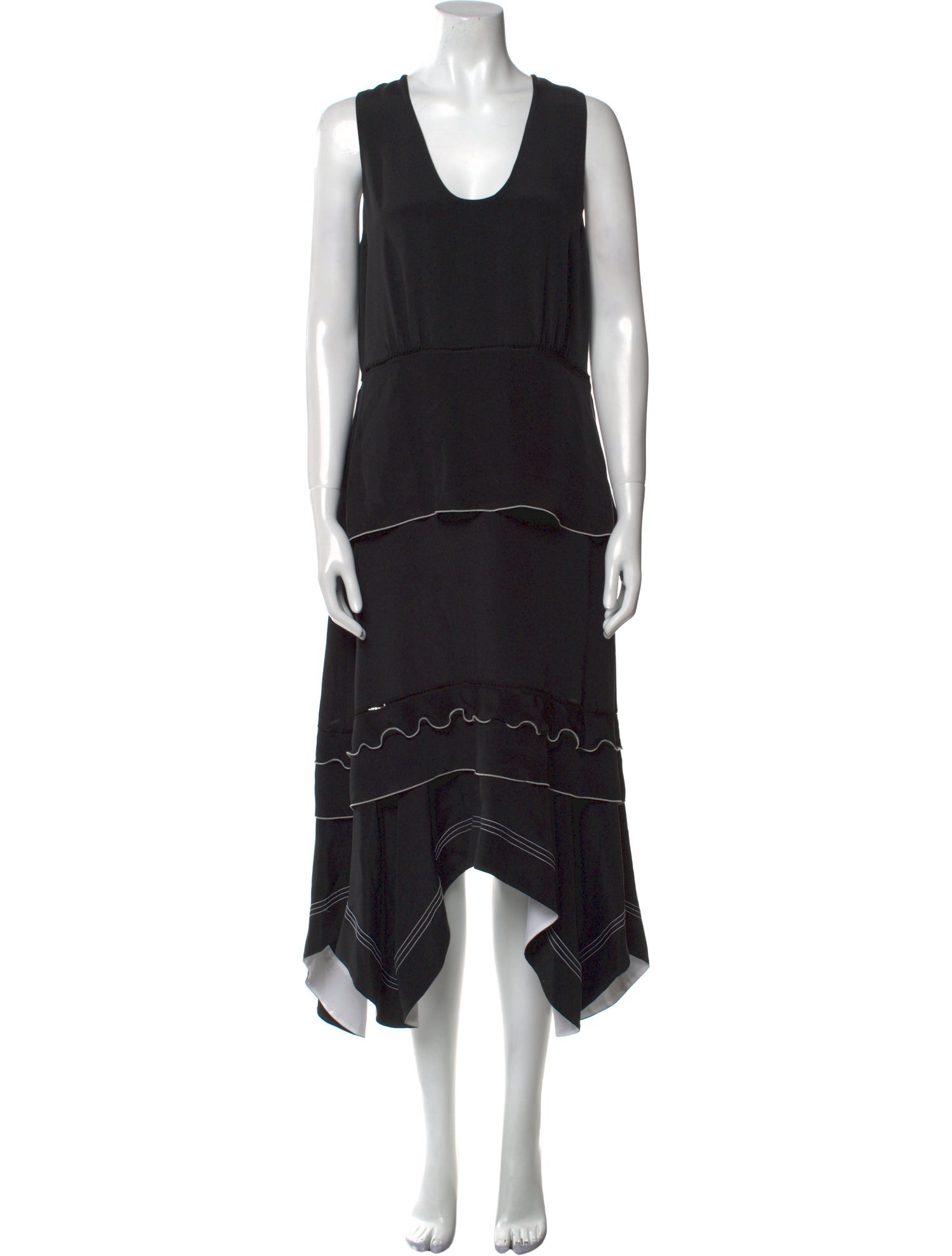 Derek Lam Silk Long Dress