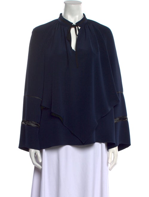 Derek Lam V-Neck Long Sleeve Blouse