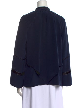 Derek Lam V-Neck Long Sleeve Blouse