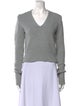 Derek Lam Merino Wool V-Neck Sweater