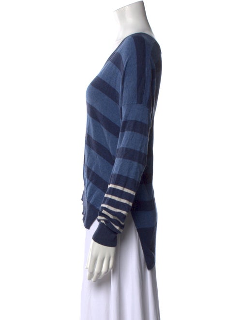 Derek Lam Striped V-Neck Sweater