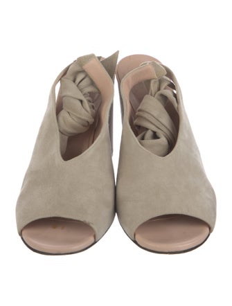 Derek Lam Suede Slingback Pumps