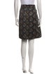 Derek Lam Floral Print Knee-Length Skirt