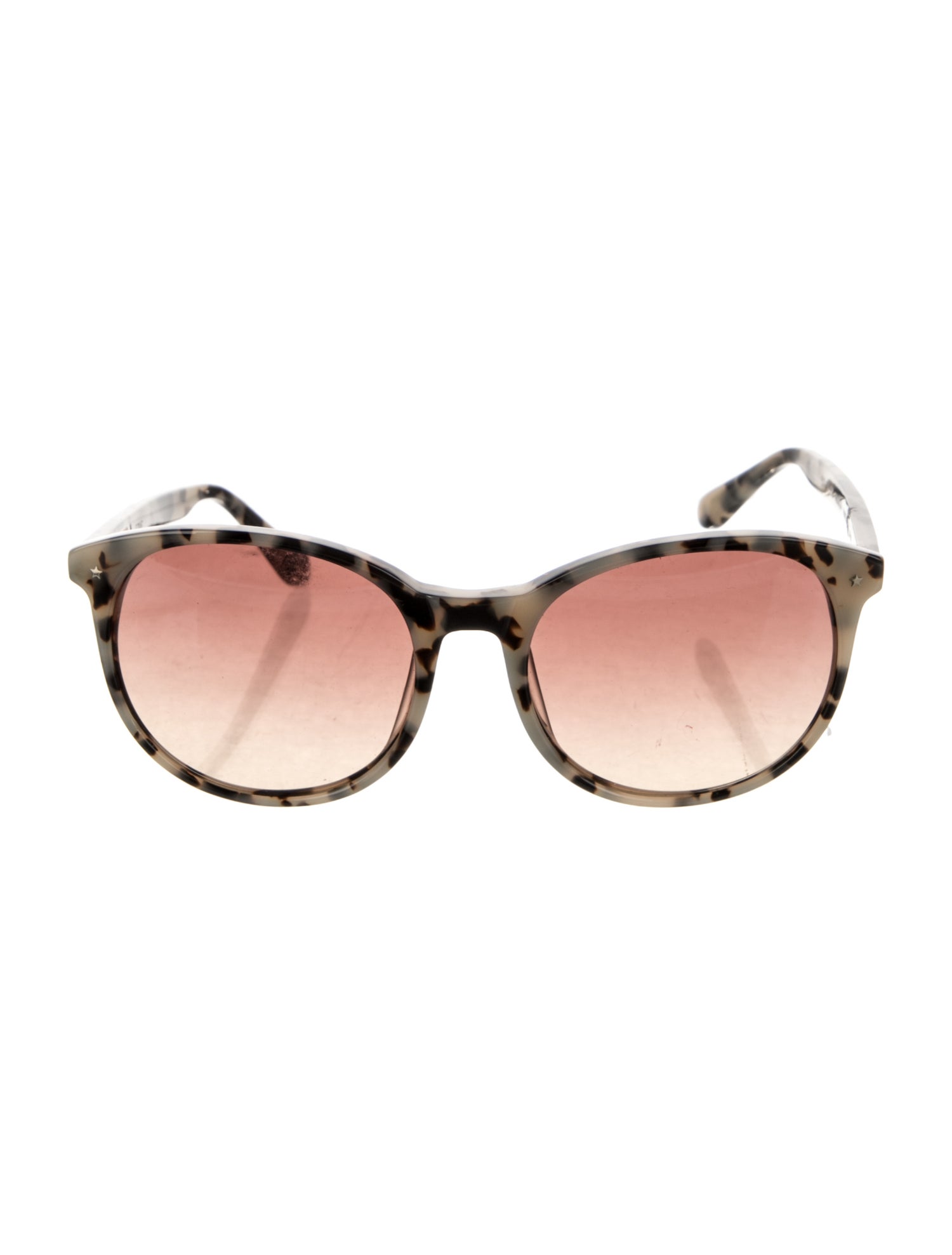 Derek Lam Round Gradient Sunglasses