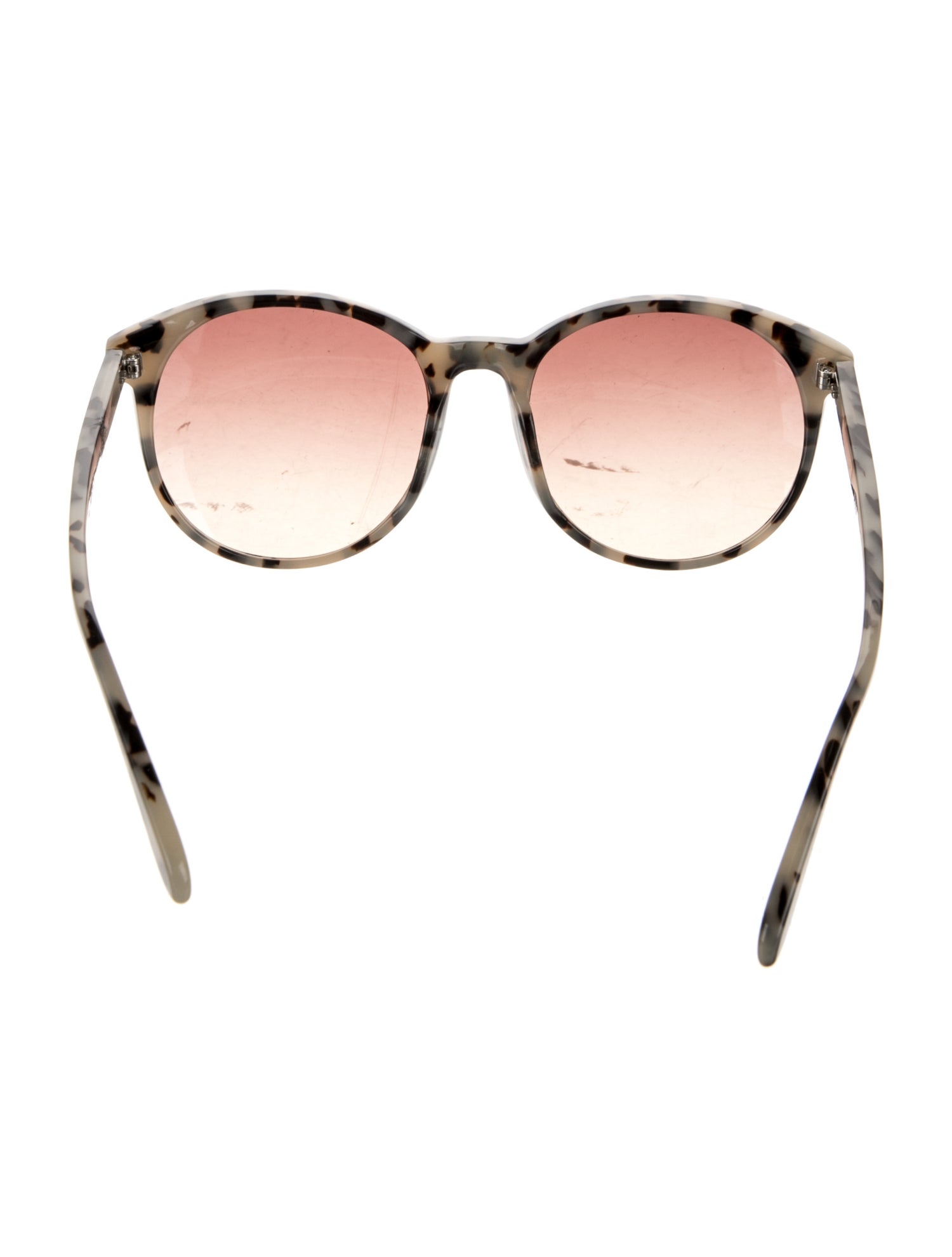 Derek Lam Round Gradient Sunglasses