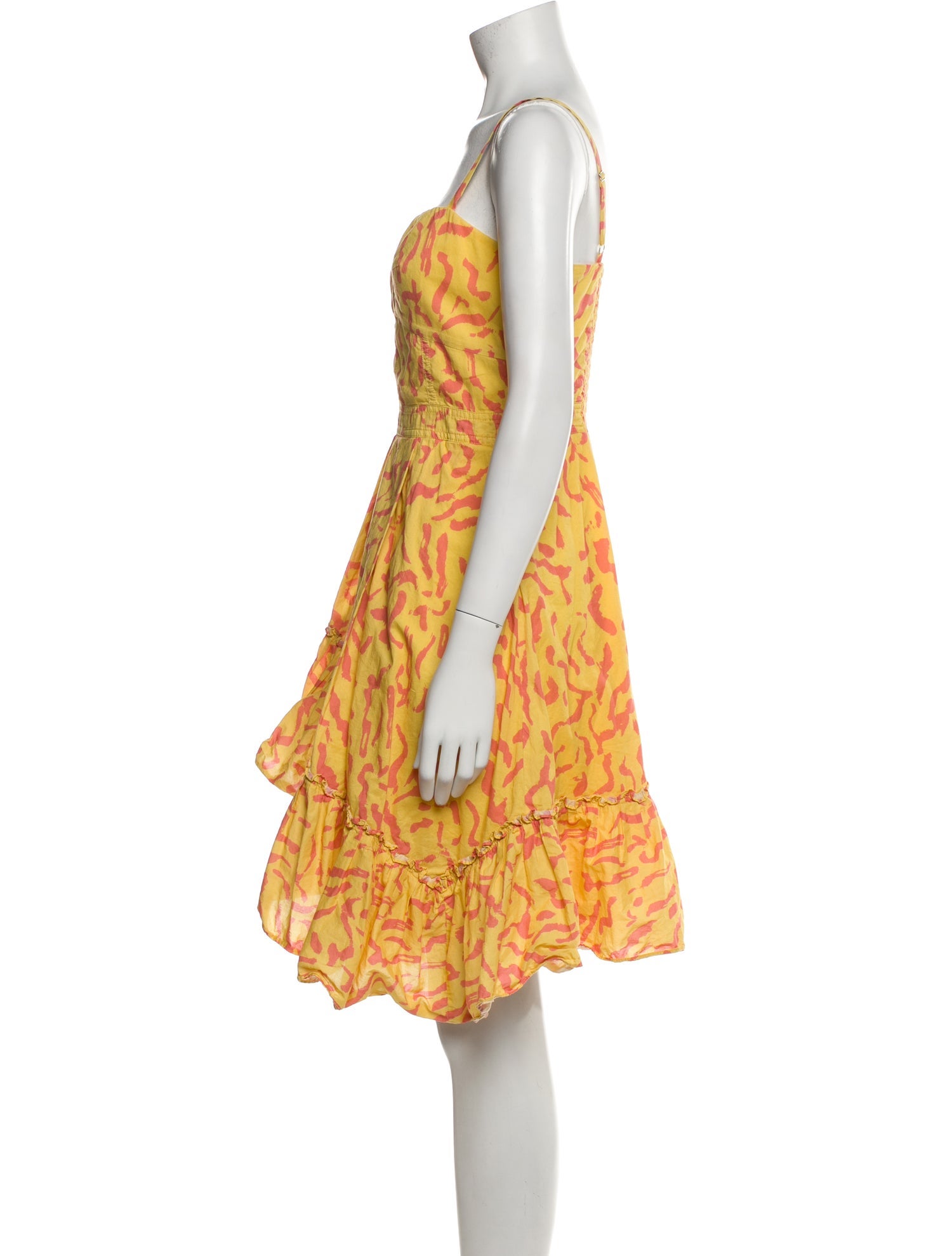 Derek Lam Floral Print Mini Dress